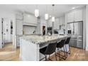 Spacious kitchen with granite island and modern appliances at 6979 W Nc 10 Hwy, Vale, NC 28168