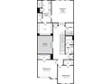 Second floor plan displaying an owner's suite, two additional bedrooms, and laundry at 1186 Lost Cove Rd, Indian Land, SC 29707