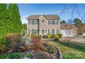 Two-story house with a landscaped yard and attached garage at 1110 Archer Farm Dr, Salisbury, NC 28144