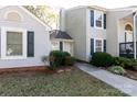 Neatly landscaped townhouse with private entrance and walkway at 1541 Hunt Club Ct, Rock Hill, SC 29732