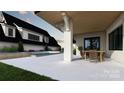 Luxury home backyard with pool and patio at 519 Winding Way # 5, Belmont, NC 28012