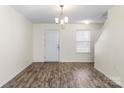 Bright living room with hardwood floors and neutral walls at 3725 Hope Marian St, Gastonia, NC 28052