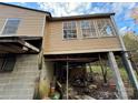 Elevated home with a large deck at 1476 New Hope Rd, Heath Springs, SC 29058