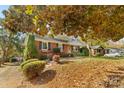 Charming brick home nestled amongst lush landscaping at 1532 Starbrook Dr, Charlotte, NC 28210