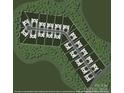 Site plan of a new townhome community with various unit types at 3339 48Th Ne Ave # 14B, Hickory, NC 28601