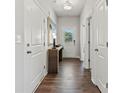 Bright and spacious entryway with hardwood floors at 6508 Alanbrook Rd # 062, Charlotte, NC 28215