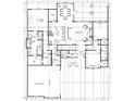Open floor plan showcasing a spacious kitchen, large great room, and three bedrooms at 119 Ll Harwell Rd, Gastonia, NC 28056