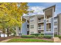 Exterior view of lakefront condo building at 907 Southwest Dr, Davidson, NC 28036