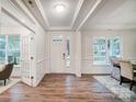 Bright and airy entryway with hardwood floors and french doors at 2015 Cedar Falls Dr # 72, Waxhaw, NC 28173