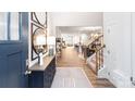 Bright and spacious entryway with view to living area and stairs at 4225 Steel Way, Sherrills Ford, NC 28673