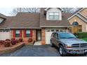 Brick townhome with attached garage and landscaping at 204 W 18Th St, Newton, NC 28658