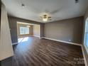 Living room with hardwood floors and an open floor plan at 2308 Grayson Pkwy, Monroe, NC 28110