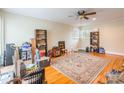 Spacious living room with hardwood floors and lots of natural light at 549 Spring Sw St, Concord, NC 28025