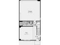 Lower level floor plan showing garage and flex space at 703 Hoke Ln, Davidson, NC 28036