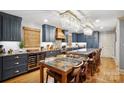 Spacious kitchen featuring island, stainless steel appliances, and hardwood floors at 190 Poplar Grove Rd, Mooresville, NC 28117