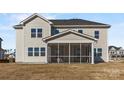 Two story house with screened porch and a large backyard at 316 Coronado Ave, Matthews, NC 28104