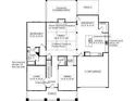 Main floor plan showing gourmet kitchen, Gathering room, and Primary bedroom at 316 Coronado Ave, Matthews, NC 28104