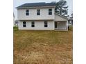 Backyard with covered patio at 1309 Dodd St, Shelby, NC 28152