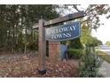 Galloway Towns community entrance sign at 1917 Galloway Rd # Lot 48, Charlotte, NC 28262