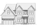 Two-story home with a charming exterior and stone accents at 13731 Petworth Ct, Charlotte, NC 28278