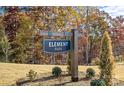 Element Park community sign, welcoming residents to a new neighborhood at 10003 Travis Floyd Ln # 050, Charlotte, NC 28214