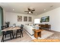 Casual dining area with wooden table and chairs at 6316 Honor Ave, Midland, NC 28107