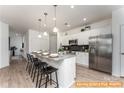 Modern kitchen featuring stainless steel appliances and an island at 6318 Honor Ave, Midland, NC 28107