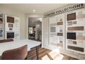 Various kitchen cabinet and countertop samples on display at 2208 Millennium Dr # 88, Lancaster, SC 29720