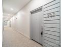 Interior hallway with apartment door 302 at 2401 Euclid Ave # 302, Charlotte, NC 28203