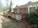 Nice backyard deck perfect for outdoor entertaining at 211 Walnut Ave, Mount Holly, NC 28120