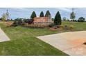 Bailey Run community entrance sign with landscaping at 7224 Hodges Meadow Ln, Charlotte, NC 28213