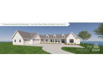 Representational rendering of a farmhouse with a three-car garage at 2306 Bridgewater Rd # 3, Rock Hill, SC 29730