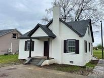 Charming one-story home with white exterior at 108 Lee Dr, Shelby, NC 28150