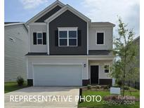 Two story house with gray and beige exterior at 1205 Red River Dr, Salisbury, NC 28144