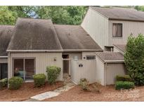 Exterior view of condo showing entryway and landscaping at 35 Old Post Rd, Clover, SC 29710