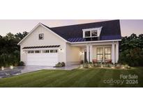 Craftsman style home with front porch and two-car garage at 132 Alenda Lux Cir # 7, Mooresville, NC 28115