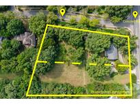 Aerial view of property showing lot lines and surrounding area at 866 Concord Rd, Davidson, NC 28036