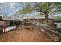 Brick ranch home with a large yard at 108 Leslie Dr, Shelby, NC 28152
