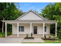 Newly built home with front porch at 469 Oates St, Rock Hill, SC 29730