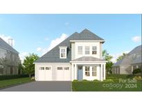 Two-story house with gray roof, white siding, and a three-car garage at 4959 Marina Dr # 202, Sherrills Ford, NC 28673
