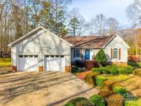 Ranch home with two-car garage and landscaped yard at 2965 Cobby Creek Ct, Clover, SC 29710