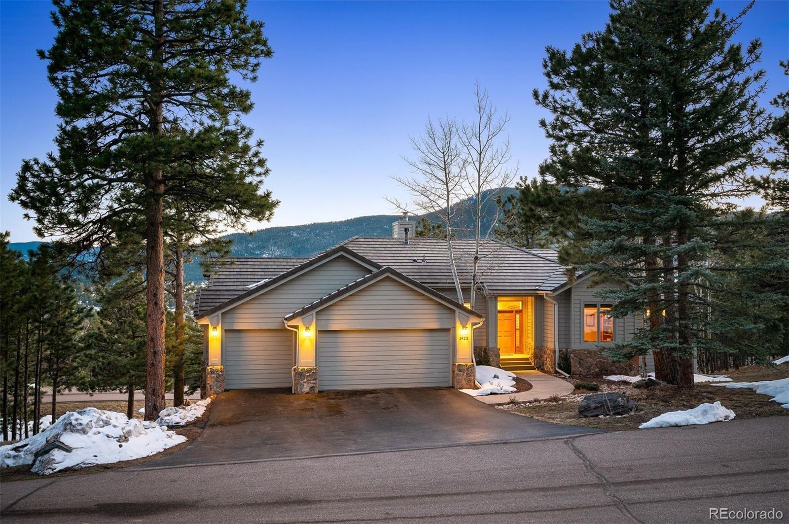 Photo one of 1423 Solitude Ln Evergreen CO 80439 | MLS 1735266