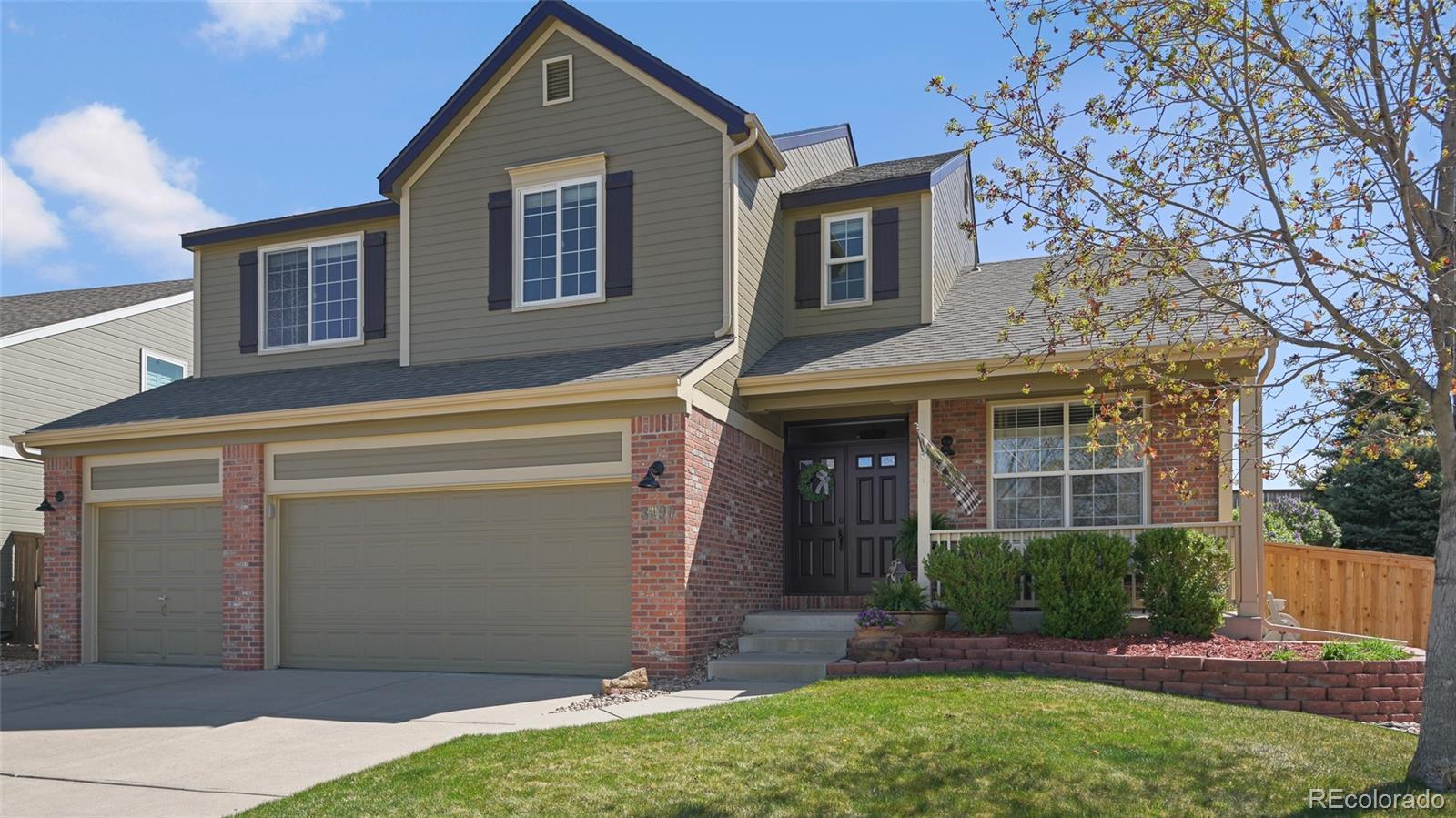 Photo one of 3490 Hawthorne Dr Highlands Ranch CO 80126 | MLS 3366443