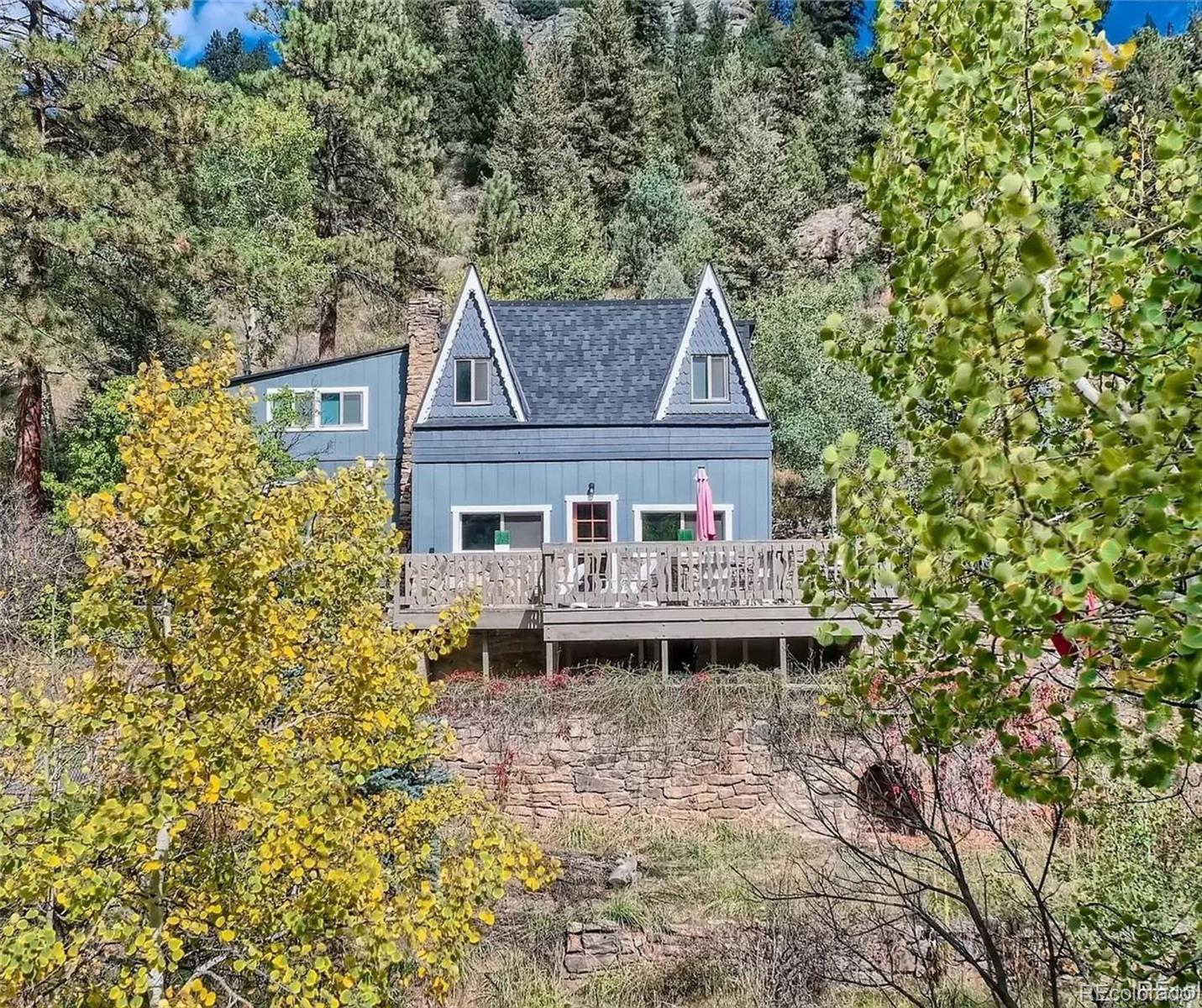 Photo one of 1264 Beaver Brook Canyon Rd Evergreen CO 80439 | MLS 8415875