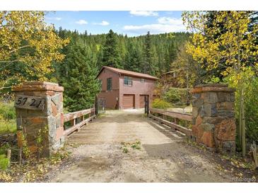 Photo one of 5721 Chicago Creek Rd Idaho Springs CO 80452 | MLS 4039259