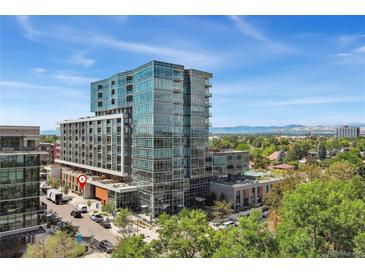 Modern building exterior, showcasing architectural details and landscaping at 4200 W 17Th Ave # 11, Denver, CO 80204