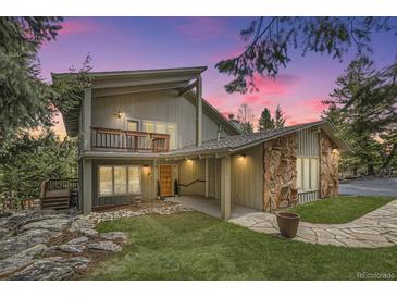 Photo one of 2696 Hiwan Dr Evergreen CO 80439 | MLS 5421871