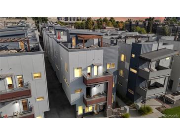 Modern townhome community with rooftop decks and balconies at 2815 W 25Th Ave # 2, Denver, CO 80211