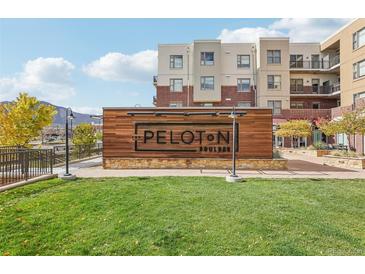 Peloton Boulder community exterior view at 3601 Arapahoe Ave # 226, Boulder, CO 80303