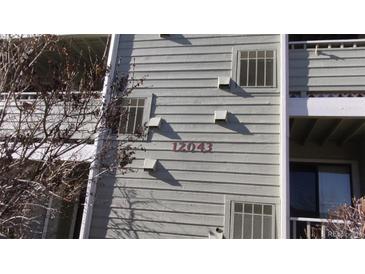 Exterior view of building, unit number 12043 visible at 12043 W Cross Dr # 201, Littleton, CO 80127